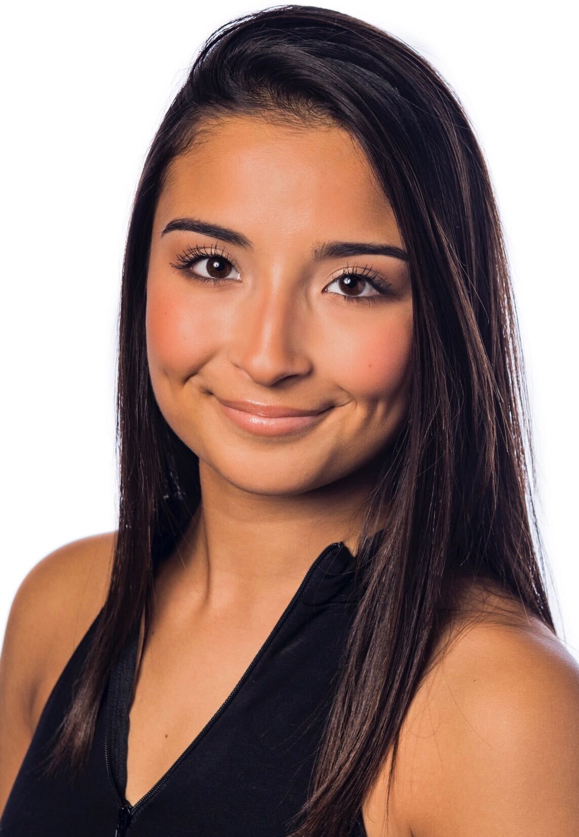 Haley Czuma smiles for a half-length portrait